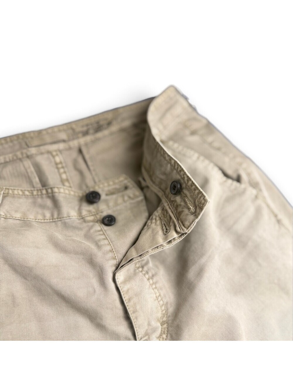 🪽 AllSaints Chinos 32 in Khaki - Picture 11 of 12